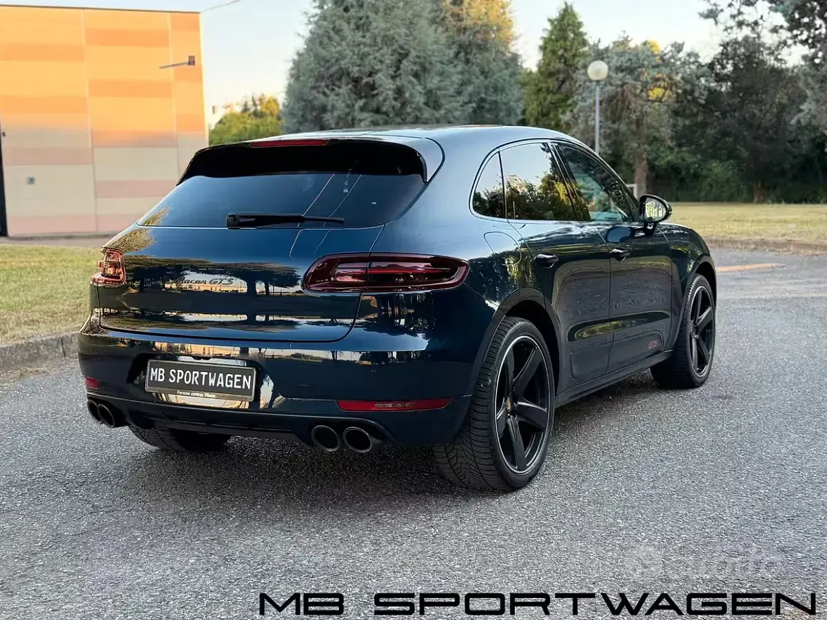 Usata Porsche Macan GTS Chrono 360 CV (264 kW) 2016 Blu SUV