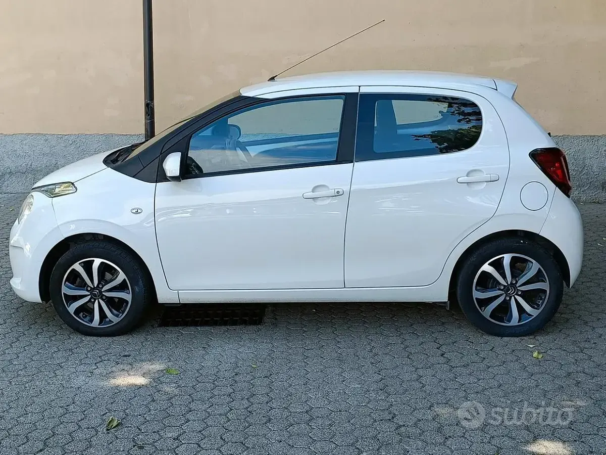 Usata Citroën C1 Shine 72 CV (52 kW) 2019 Bianco Utilitaria