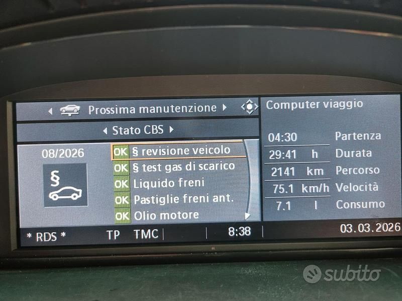 Usata BMW 530 235 CV (172 kW) 2009 Grigio Station wagon