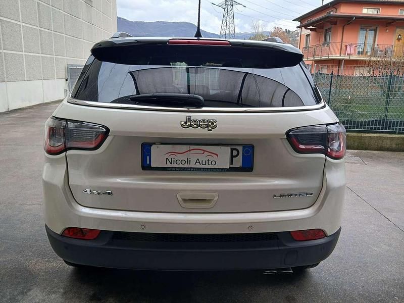 Usata Jeep Compass Limited 140 CV (102 kW) 2018 Bianco perla SUV