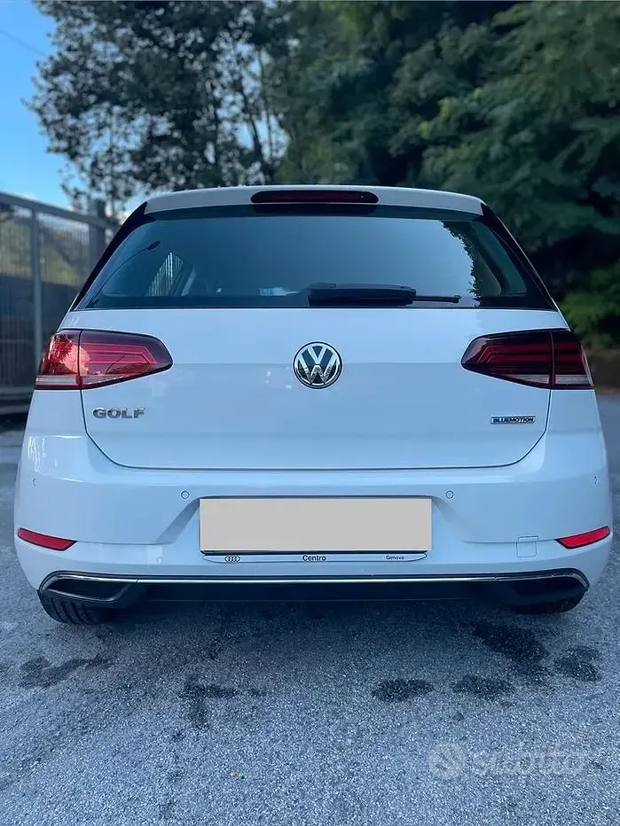 Usata VW Golf VII Business 130 CV (95 kW) 2019 Bianco Berlina