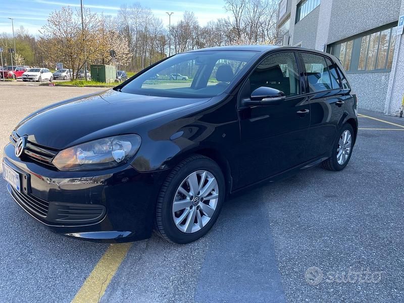 Usata VW Golf VI Highline 122 CV (89 kW) 2011 Nero Utilitaria