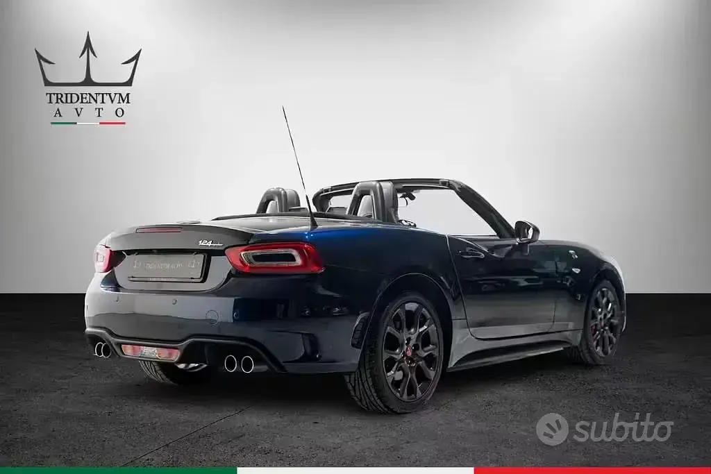 Usata Abarth 124 Spider 170 CV (125 kW) 2019 Blu Cabrio
