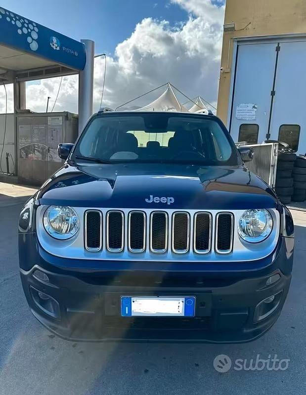 Usata Jeep Renegade Limited 120 CV (88 kW) 2017 Blu SUV