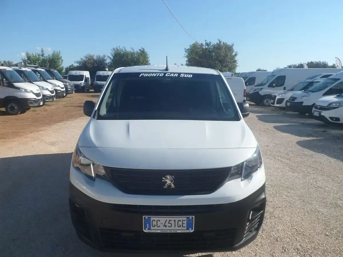 Usata Peugeot Partner 101 CV (74 kW) 2021 Bianco Monovolume