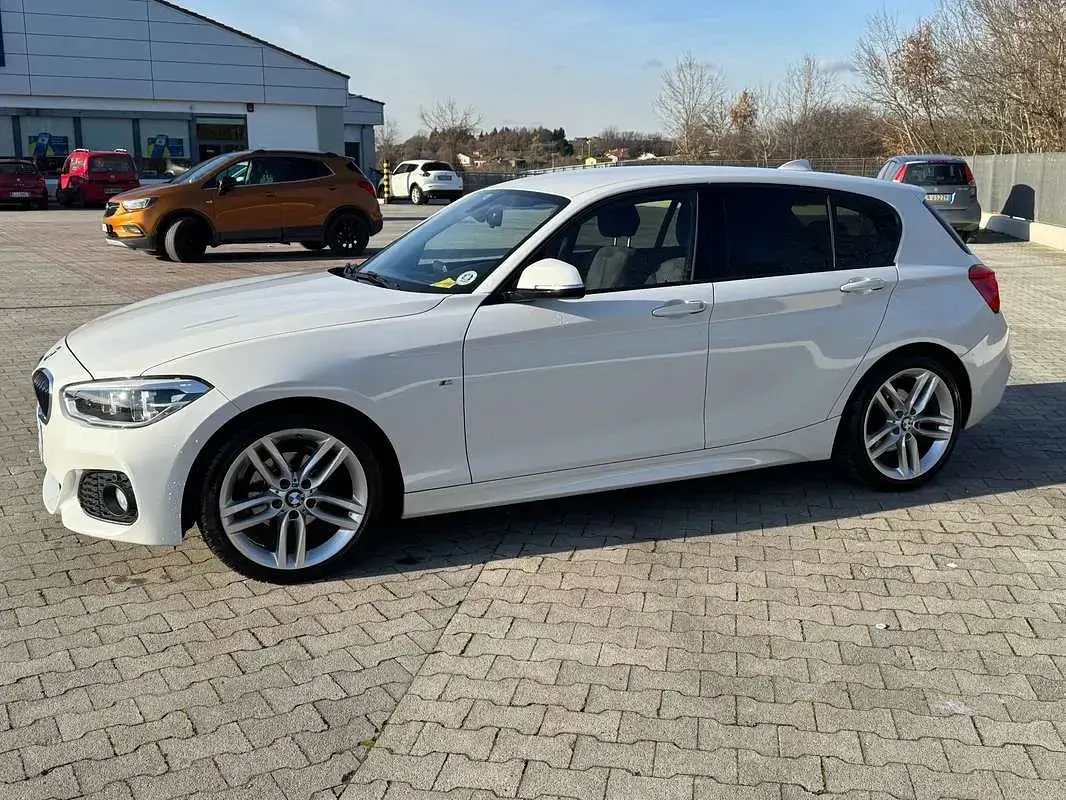 Usata BMW 116 M Sport 116 CV (85 kW) 2019 Bianco Utilitaria