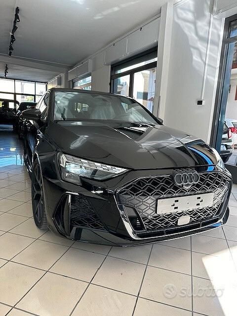 Nuova Audi RS3 Ambiente 2025 Nero Berlina