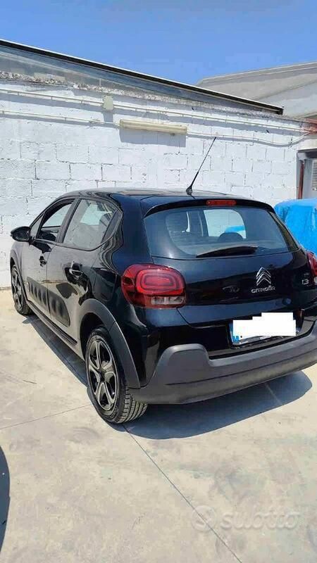 Usata Citroën C3 75 CV (55 kW) 2017 Nero Utilitaria