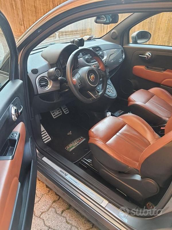 Usata Abarth 595 Turismo 160 CV (117 kW) 2013 Grigio Utilitaria