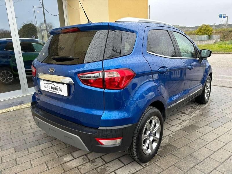 Usata Ford Ecosport Titanium S 99 CV (72 kW) 2019 Blu/azzurro SUV