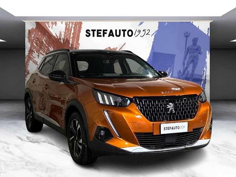 Arancione Usata 2020 Peugeot 2008 GT-line SUV | 13.400 € (Ottimo prezzo) - Immagine 1/4