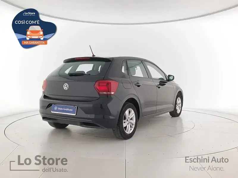 Begagnad VW Polo Comfortline 80 HK (58 kW) 2019 Svart Sedan