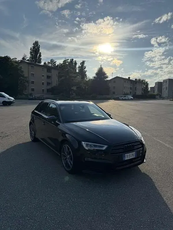 Usata Audi A3 Ambition 150 CV (110 kW) 2018 Nero Berlina