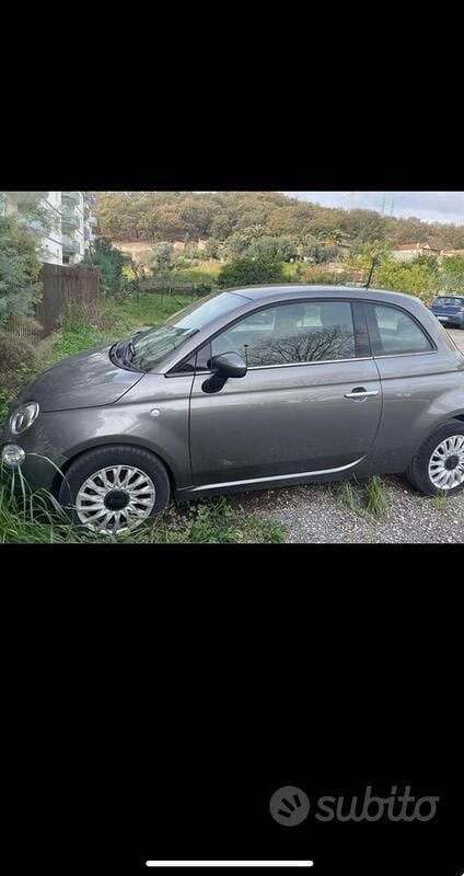 Grigio Usata 2018 Fiat 500 Utilitaria | 8600 € (Ottimo prezzo) - Immagine 1/4