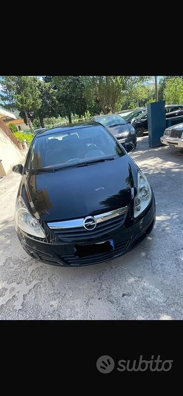 Usata Opel Corsa 80 CV (58 kW) 2008 Nero Berlina
