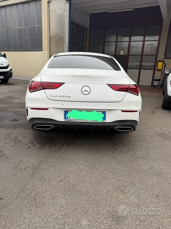 Usata Mercedes CLA220 190 CV (139 kW) 2019 Bianco Berlina