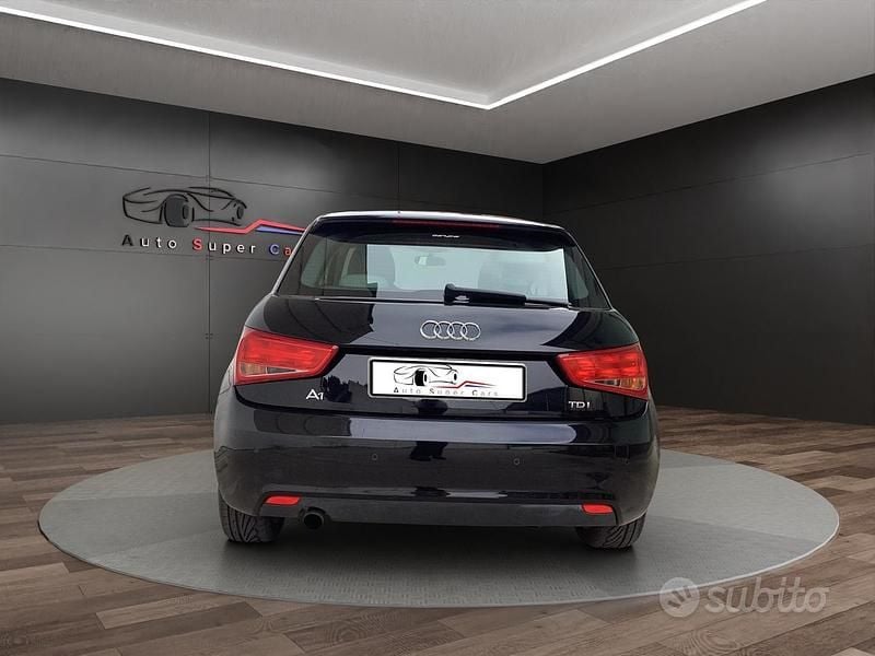 Usata Audi A1 Attraction 106 CV (77 kW) 2014 Nero Utilitaria