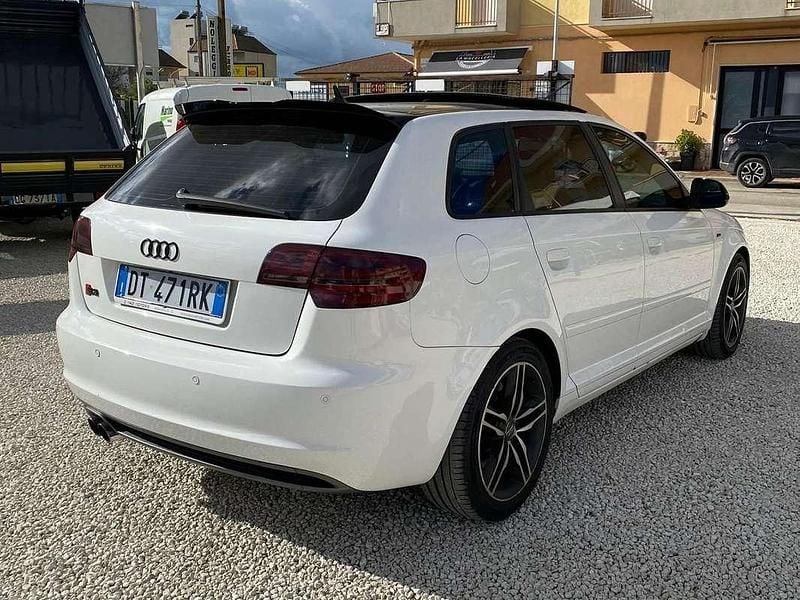 Usata Audi A3 Sportback Ambiente 140 CV (102 kW) 2009 Bianco Utilitaria