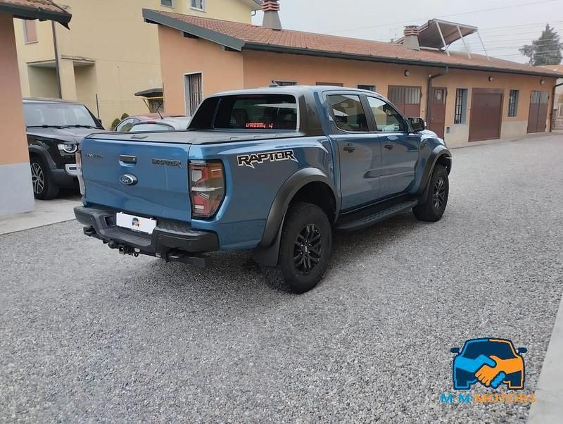 Usata Ford Ranger Raptor 213 CV (156 kW) 2020 Blu/azzurro Pick-up