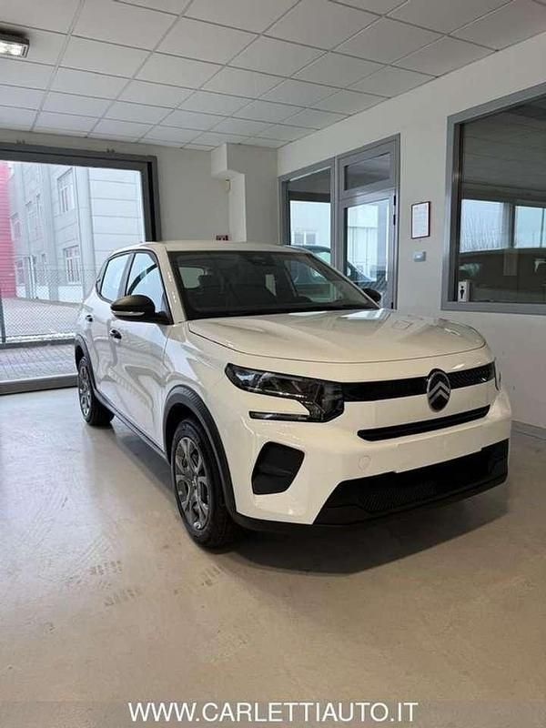 Nuova Citroën C3 PureTech 101 CV (74 kW) 2025 Bianco Utilitaria