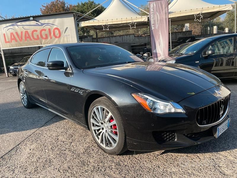Usata Maserati Quattroporte GranLusso 275 CV (202 kW) 2016 Nero Berlina