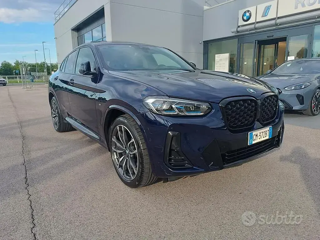 Usata BMW X4 M Sport 286 CV (210 kW) 2023 Bluazzurro SUV