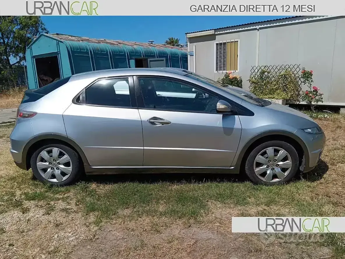 Usata Honda Civic Elegance 99 CV (72 kW) 2010 Grigio Berlina