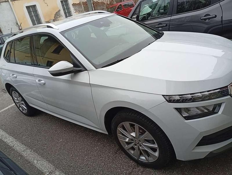 Usata Skoda Kamiq Ambition 110 CV (80 kW) 2022 Bianco SUV
