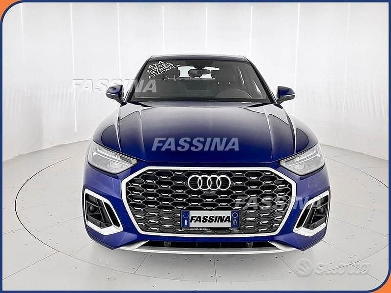 Usado Audi Q5 Ambiente 204 CV (150 kW) 2023 Azul SUV