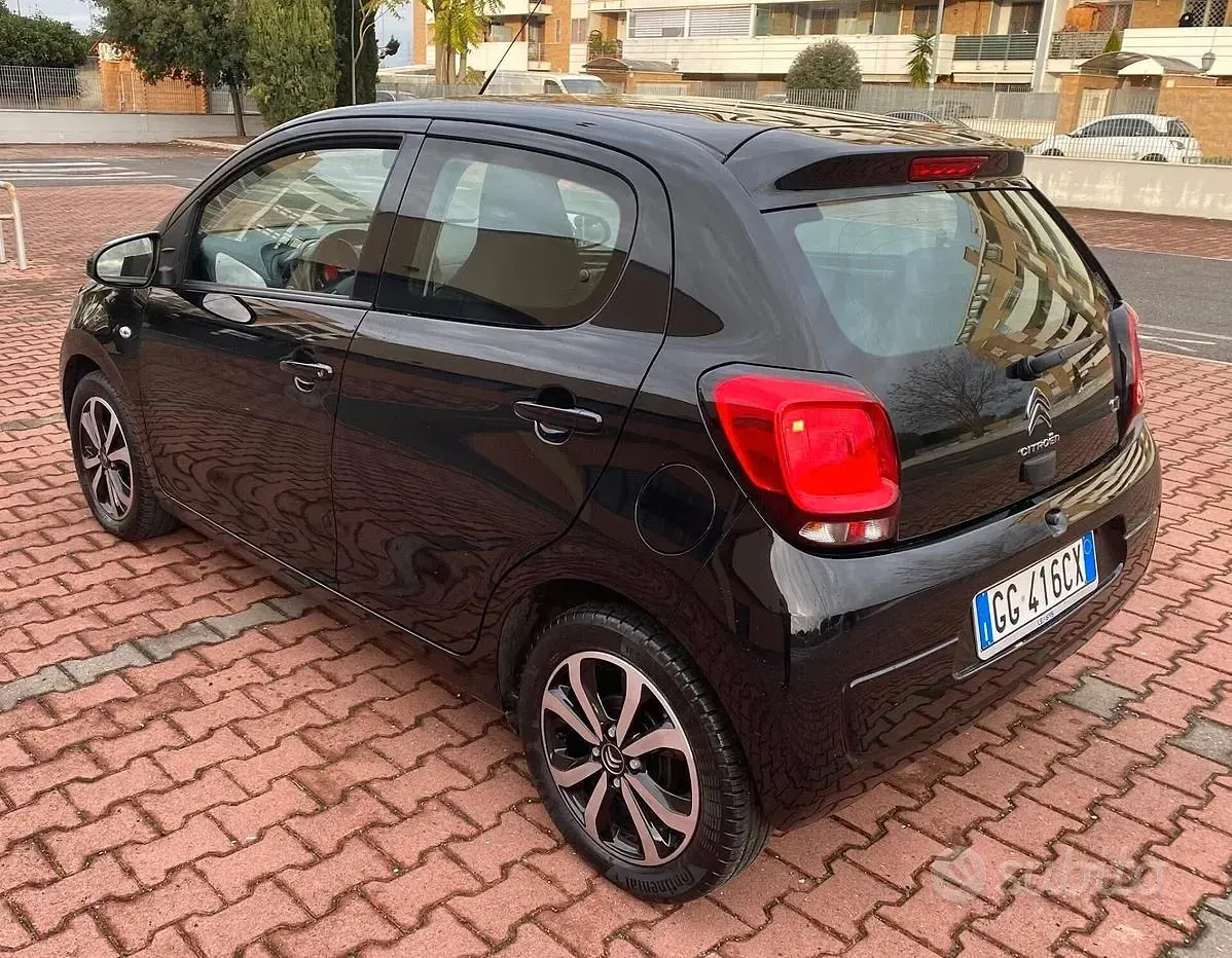 Usata Citroën C1 Feel 72 CV (52 kW) 2021 Nero Utilitaria