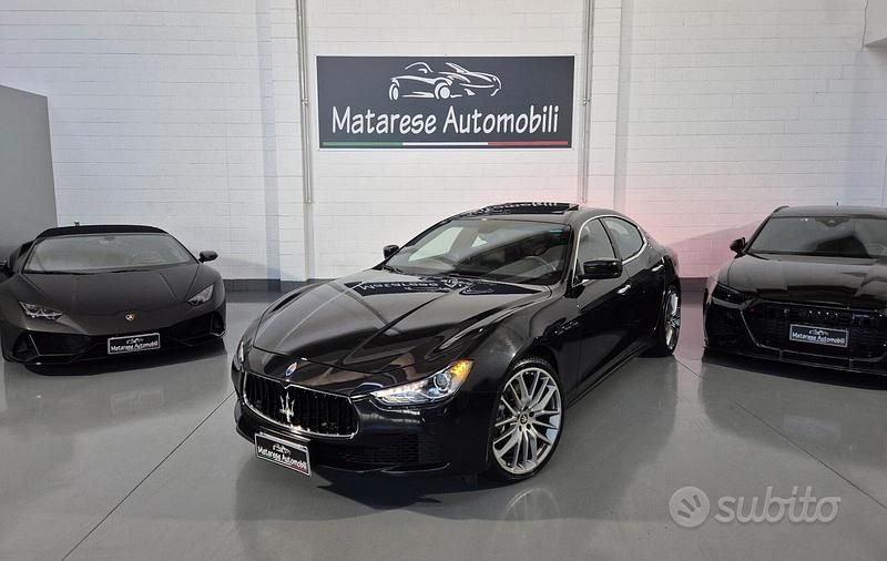 Usata Maserati Ghibli 275 CV (202 kW) 2016 Nero Berlina
