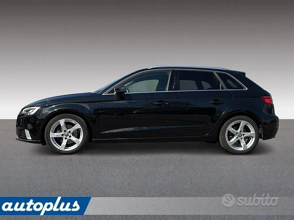 Usata Audi A3 Sportback Sport 150 CV (110 kW) 2020 Nero Utilitaria