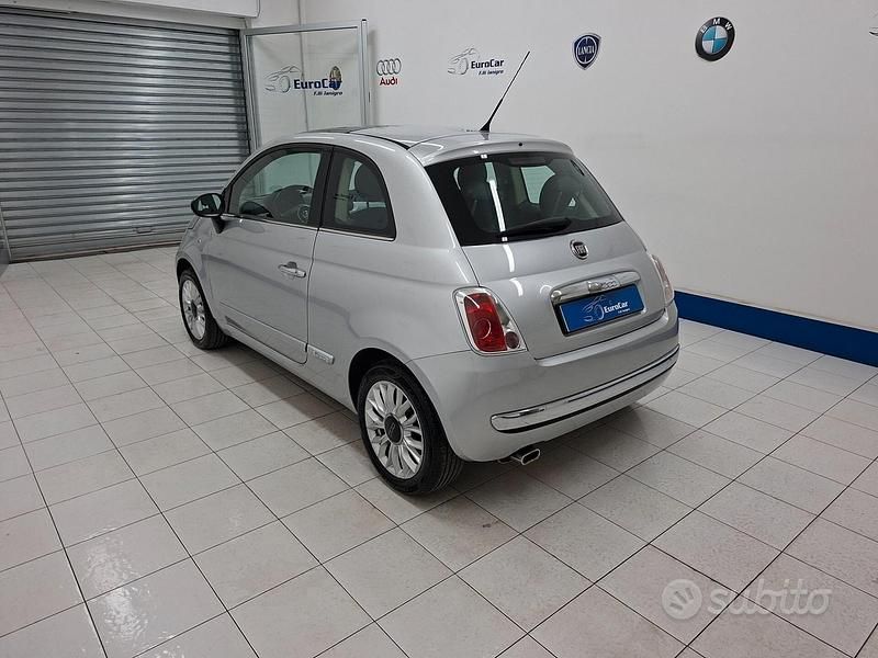 Usata Fiat 500 Lounge 75 CV (55 kW) 2010 Grigio Berlina