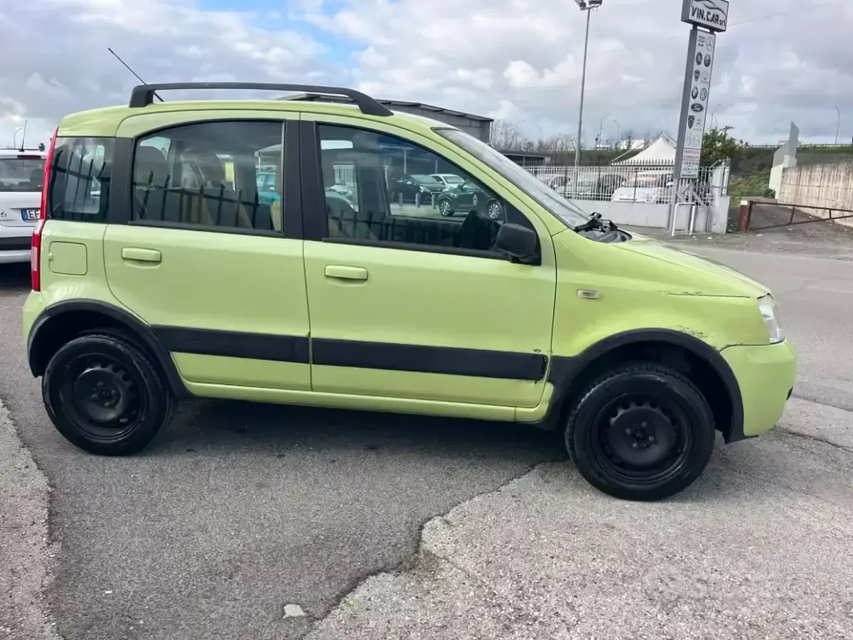 Usata Fiat Panda 4x4 Climbing 60 CV (44 kW) 2006 Verde Utilitaria