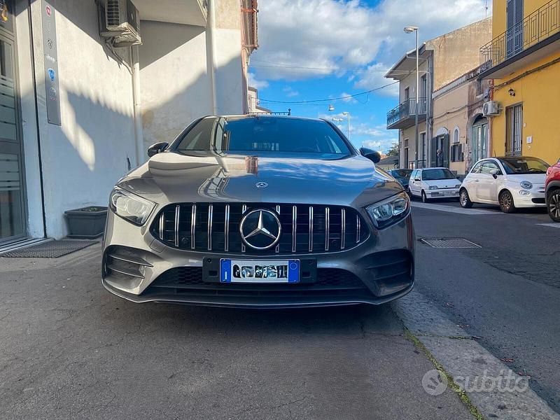 Usata Mercedes A200 Premium 150 CV (110 kW) 2021 Grigio Berlina