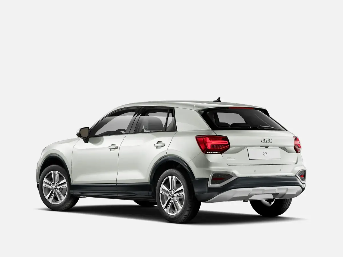 Nuova Audi Q2 Advanced Plus 150 CV (110 kW) 2026 Argento rugiada metallizzato SUV