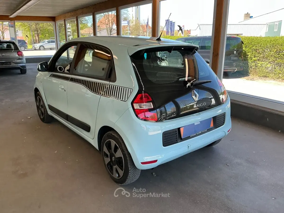 Usata Renault Twingo SE 71 CV (52 kW) 2015 Blu Utilitaria