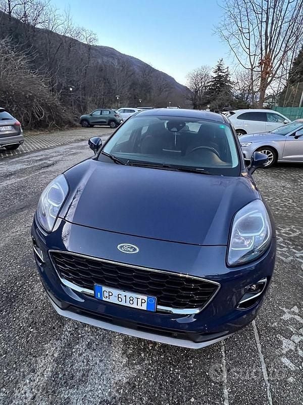 Usata Ford Puma Titanium 125 CV (91 kW) 2023 Blu Station wagon