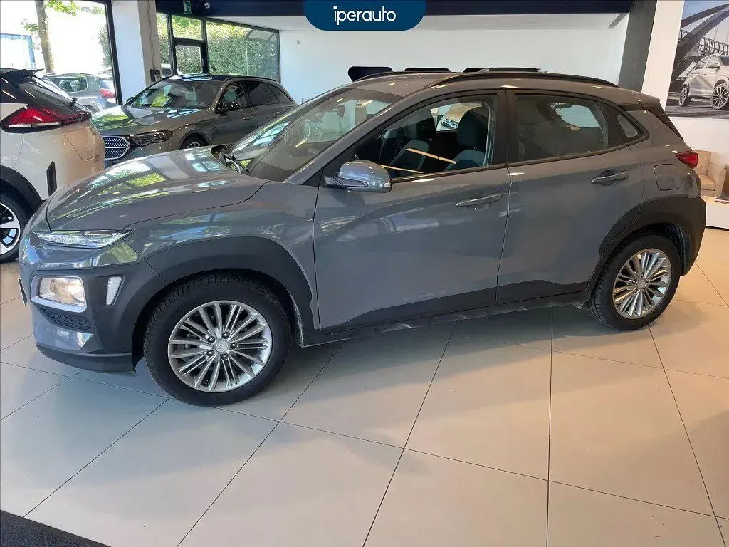 Begagnad Hyundai Kona Comfort 120 HK (88 kW) 2018 Grå SUV