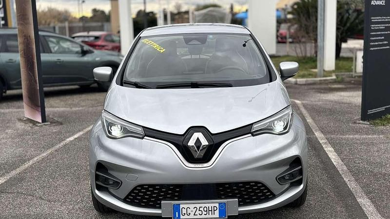 Usata Renault Zoe Intens 50 kW (69 CV) 2021 Argento Utilitaria