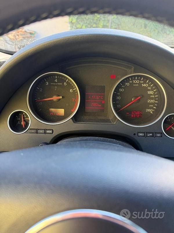 Usata Audi A4 Cabriolet 163 CV (119 kW) 2004 Blu Cabrio