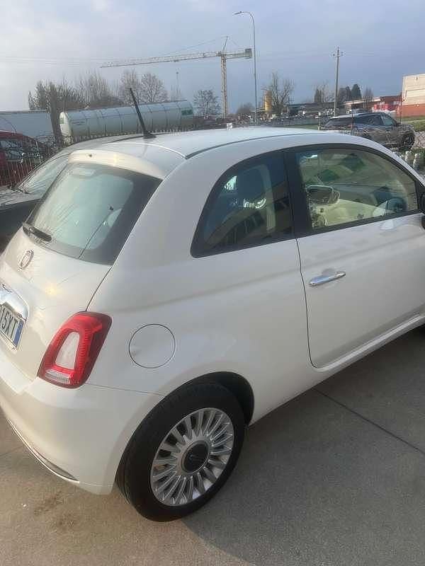 Usata Fiat 500 Lounge 95 CV (69 kW) 2017 Bianco Utilitaria