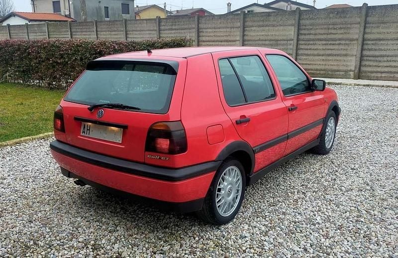 Usata VW Golf III GT 101 CV (74 kW) 1996 Rosso Berlina
