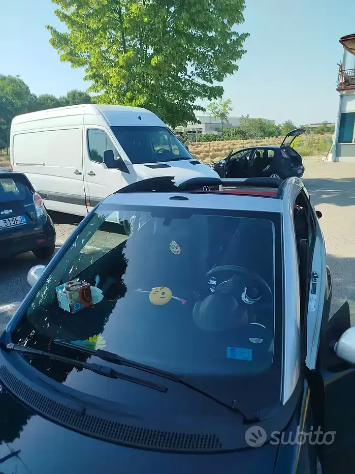 Usata Smart ForTwo Cabrio 71 CV (52 kW) 2012 Nero Cabrio