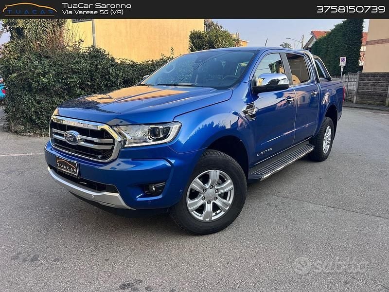 Usata Ford Ranger Limited 170 CV (125 kW) 2023 Blu Pick-up