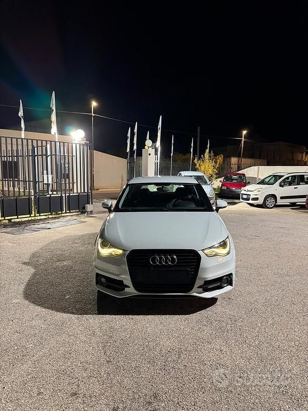 Usata Audi A1 S-Line 90 CV (66 kW) 2013 Bianco Utilitaria