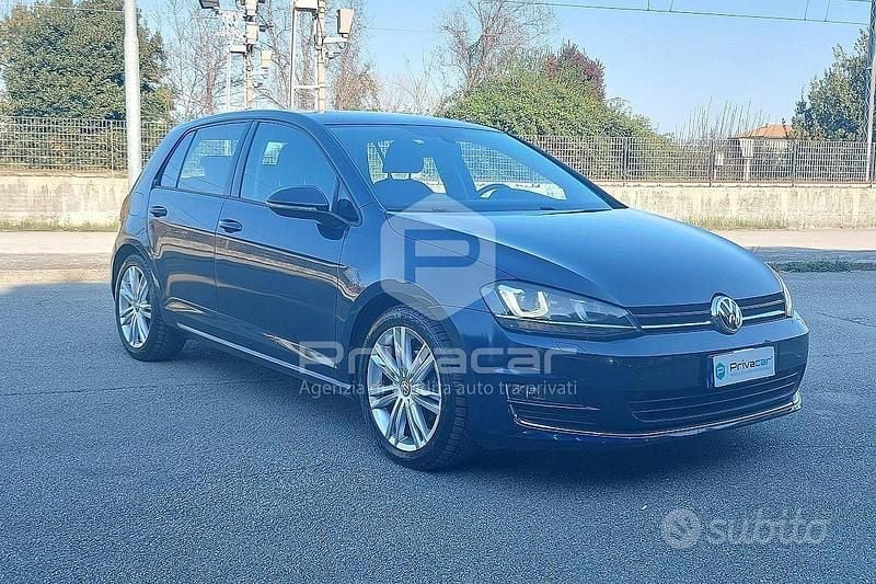 Usata VW Golf VII Highline 150 CV (110 kW) 2015 Blu Utilitaria