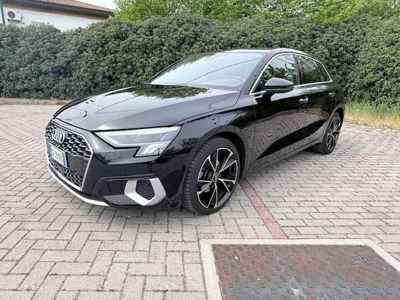 Usata Audi A3 Advanced 150 CV (110 kW) 2023 Nero Berlina