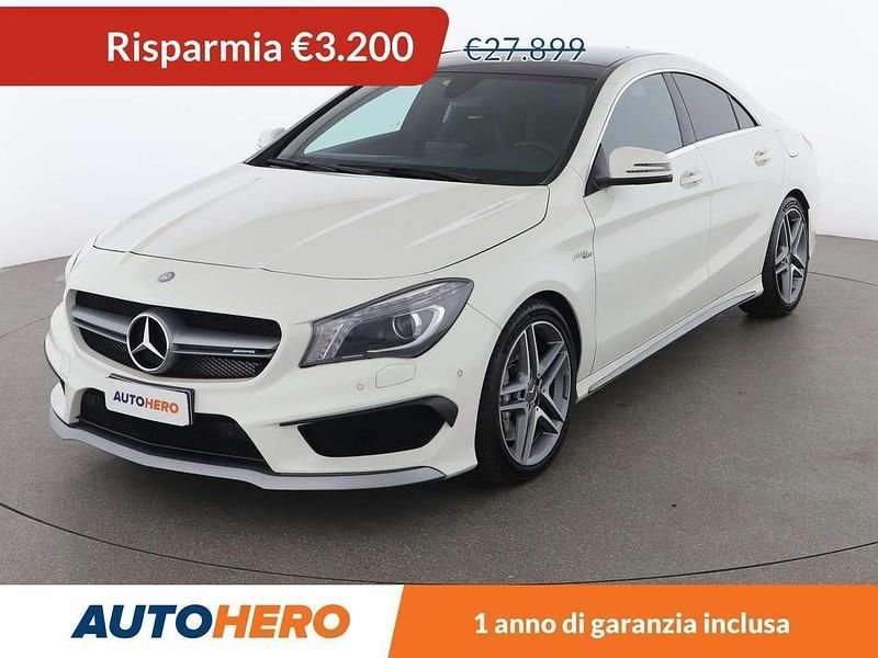 Bianco Usata 2016 Mercedes CLA45 AMG AMG Tre volumi | 24.699 € (Ottimo prezzo) - Immagine 1/3