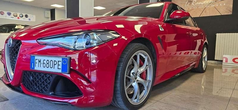 Usata Alfa Romeo Giulia Quadrifoglio 510 CV (375 kW) 2017 Rosso Berlina